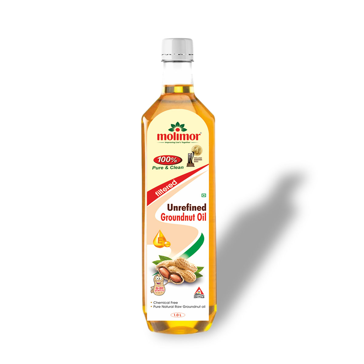 Unrefined groundnut oil
