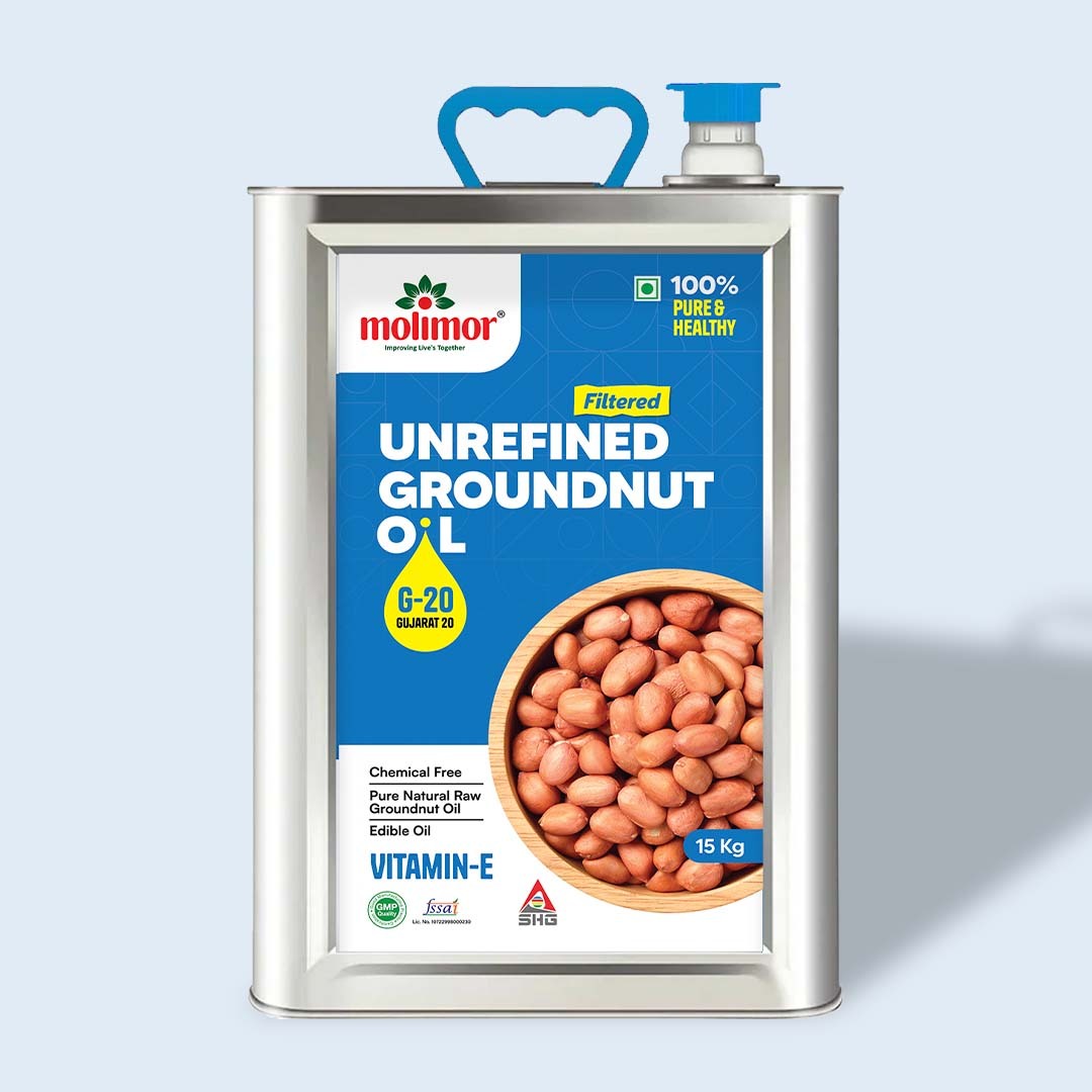 Unrefined groundnut oil