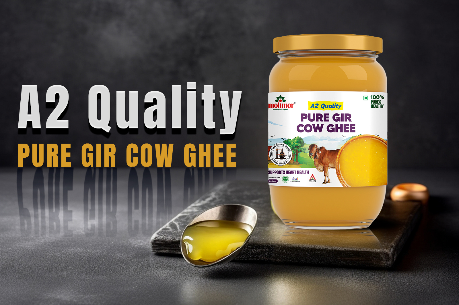 Pure A2 Quality Gir Cow Ghee